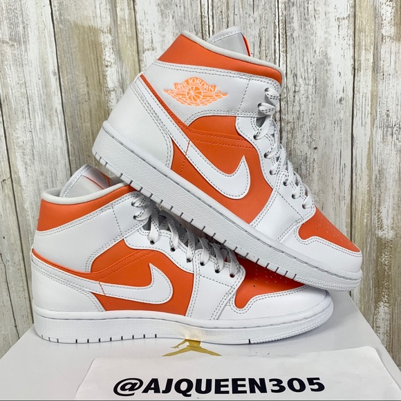 Air Jordan 1 Mid Bright Citrus WMNS - Picture 2 of 6